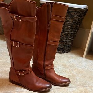 Gianni Bini Brown Over the Knee Boots